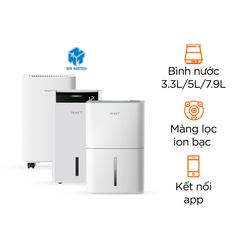 Máy hút ẩm Xiaomi thông minh New Widetech 10L – 12L – 18L- 24L – 30L – 60L