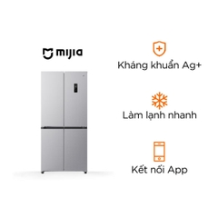 Tủ lạnh 4 cánh Xiaomi Mijia 501L – Công nghệ ion bạc kháng khuẩn, tiết kiệm điện
