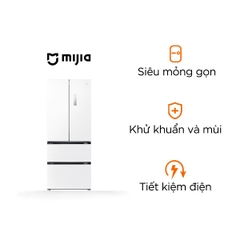 Tủ lạnh Xiaomi Mijia 439L kiểu Pháp – Thiết kế âm tường, có ngăn đông mềm