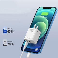 Sạc PISEN Quick QP 20W (USB-A+ Type-C)
