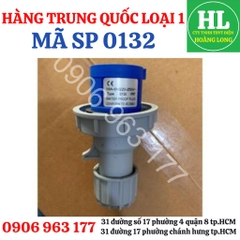 Phích cắm, ổ cắm công nghiệp chống nước ip67 3x16A