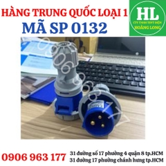 Phích cắm, ổ cắm công nghiệp chống nước ip67 3x16A