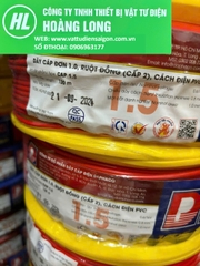Dây điện Daphaco 1.5 đơn cáp CV 7 sợi (100m)