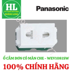 Panasonic dòng WIDE mặt dùng cho 2 thiết bị đơn WEV68020SW.