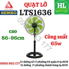 Senko - Quạt lở thân sắt Senko LTS1636 65w động cơ đồng 7 cánh chính hãng