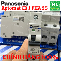 Cầu dao PANASONIC CB 1P 1 TÉP 10A BBD1101CNV