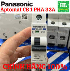 Cầu dao PANASONIC CB 1P 1 TÉP 16A BBD1161CNV