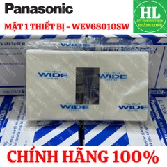 Panasonic dòng WIDE mặt dùng cho 6 thiết bị đơn WEV68060SW