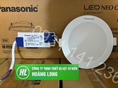 Đèn led Panel âm trần tròn PANASONIC 9w khoét D100mm Neo Slim Chính hãng