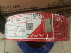giá 100 mét Dây điện Cadivi đôi mềm VCmd 2x1 (VCmd2x32)