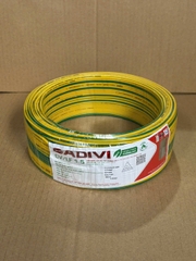 Dây điện Cadivi 1.5 đơn 7 sợi CV1.5 cuộn 100 mét - CHÍNH HÃNG