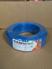 100 mét dây điện Cadivi 4.0 đơn CV4.0 lõi 7 sợi Chính hãng lõi đồng