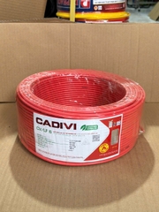 Dây, cáp điện CADIVI đơn 6.0mm 7 sợi CV6 cuộn 100m CHÍNH HÃNG