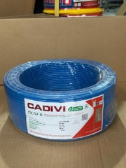 giá 50 mét dây điện Cadivi CV 6 đơn 7 sợi đồng chính hãng