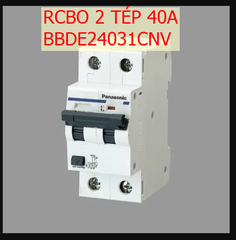 Cầu dao chống giật RCBO 2P 40A BBDE24031CNV PANASONIC