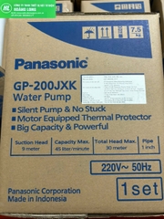 Bơm đẩy cao Panasonic 200w Mã GP-200JXK-SV5 động cơ đồng