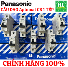 Cầu dao PANASONIC CB 1P 1 TÉP 10A BBD1101CNV