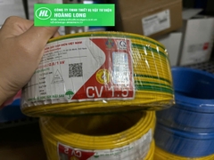 [giá 50 mét] Dây điện cadivi CV 1.5 đơn 1 lõi 7 sợi đồng bên trong CV1.5