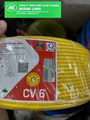 DÂY, CÁP ĐIỆN cadivi đơn 6.0mm 7 sợi CV6 cuộn 100m CHÍNH HÃNG