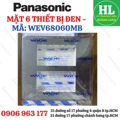 MẶT WIDE MÀU ĐEN ÁNH KIM XÁM PANASONIC CAM KẾT CHÍNH HÃNG