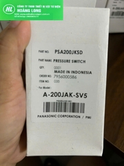 Rờ le tự động cho máy bơm tăng áp Panasonic A-130JAK, A-200JAK CAM KẾT CHÍNH HÃNG