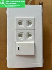 COMBO PANASONIC - Bộ Mặt Ổ cắm, Mặt Công tắc dòng Wide Panasonic Chính hãng.