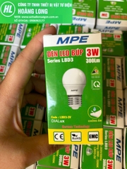 MPE - LED Bulb 3W ánh sáng trắng LBD-3T