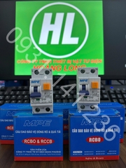 Cầu dao CB MPE chống giật RCBO 2P 16A 20A 25A 32A 40A 63A