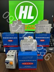 Cầu dao CB MPE chống giật RCBO 2P 16A 20A 25A 32A 40A 63A