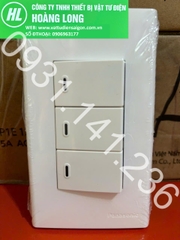 COMBO PANASONIC - Bộ ổ cắm đôi 3 chấu dòng Wide Panasonic Chính hãng.
