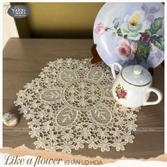 COMBO SALE (3 LÓT LỌ HOA) khăn lọ hoa Vườn Xưa, LAF-R14