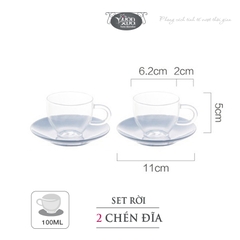 Bộ ấm trà thuỷ tinh chịu nhiệt có đế nến, bộ ấm chén uống trà cao cấp 600ml