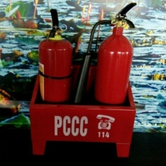 KỆ ĐỂ 2 BÌNH CHỮA CHÁY