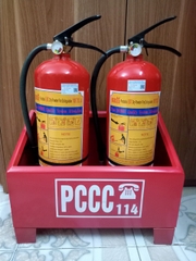 KỆ ĐỂ 2 BÌNH CHỮA CHÁY