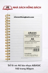 Sổ lò xo A6 FB Aibasic 120tr - 80gsm