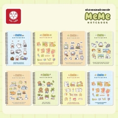 Sổ lò xo Hải Tiến MeMe A6 - 160tr - 100gsm - 8519