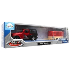 Mô hình xe vận chuyển gia súc Jeep Wrangler 1:43 MSZ 8353 (67398A)