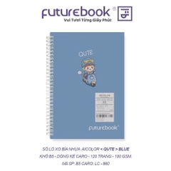 Sổ LX Bìa Nhựa Futurebook LC864 B5 120Tr