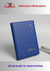 Sổ da A5 Diary A1 xanh dương