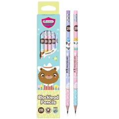 Bút chì 2B Masterart Blacklead Fancy đầu có gôm