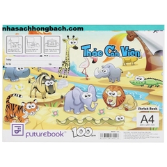 Sổ vẽ A4 dán gáy FB Thảo Cầm Viên - 100gsm - 20 tờ