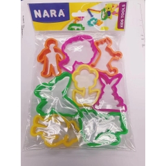 Bộ khuôn nặn Nara 8 món MO-GARDEN