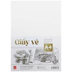 Giấy vẽ HH A4 8136 - 300gsm - xấp 5 tờ