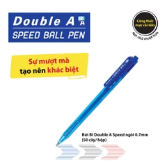 Bút bi Alpine Double A 0.7mm - mực xanh