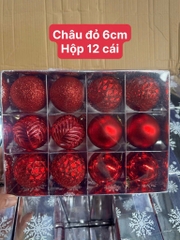 Hộp trái châu nhung 6cm - 12 trái