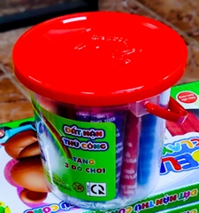 Đất nặn Xô 12 màu Ánh Dương ĐXAD-12