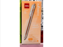 Bút Gel 0.5m Deli G118-OR Orange