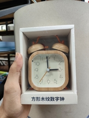 Đồng hồ báo thức gỗ SA 182