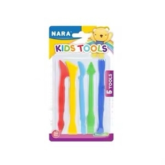 Đồ Chơi Bộ Dao Cắt Đất Nặn 5 Món Nara - TOOL-CRAFT