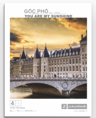 Tập HS Future Book Góc Phố - 4 ô vuông - 200 trang - 80gsm